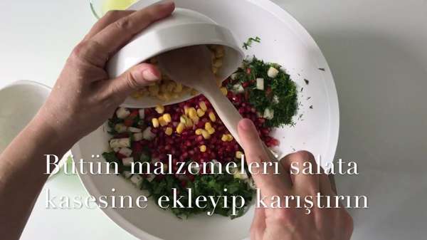 Dört Mevsim Salatası Videosu Dört Mevsim Salatası Videosu
