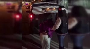 Bursa’da seyir halindeki araç alev alev yandı