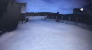 EDİRNE’DE ALEVLER GECEYİ AYDINLATTI