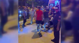Aksu’daki 50 yıllık tarihi köprü sel sularından zarar gördü