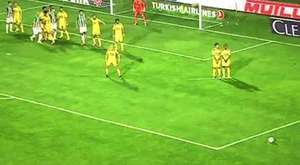 16 Ozan Tufan'ın müthiş golü / Danimarka - Türkiye