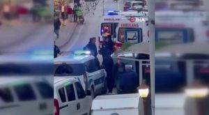 Bursa semaları havai fişek ve meşalelerle aydınlandı