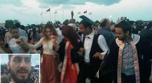 Cumhurbaşkan adayı Selahattin Demirtaş,Sivas'ta canlarla birlikte 