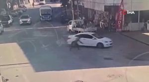 Bursa’da ölümle dans kamerada