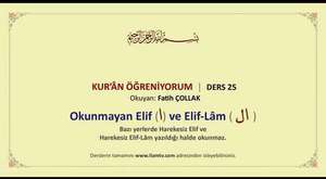 Kuran Öğreniyorum 11 – Harf-i Med (Uzatma Harfi) Elif ( ا) – (Fatih Çollak) - ilamtv