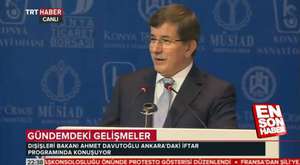 Davutoğlun'dan Ekmeleddin İhsanoğlu'na sert eleştiri