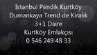 İstanbul Pendik Kurtköy Dumankaya  Trendde 3+1 Kiralık Daire