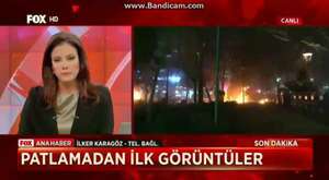 Ankara Kızılay Güvenpark`ta Patlama Anı 13.03.2016 