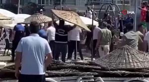 Bursa'da mobilya imalathanesinde yangın