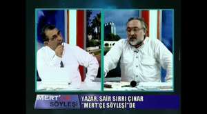 Sırrı Çınar Akdeniz Tv Canlı yayın konuğu Dizi Filmler, kitap okuma üzerine