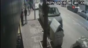 Bursa'da 'yol verme' tartışması kamerada