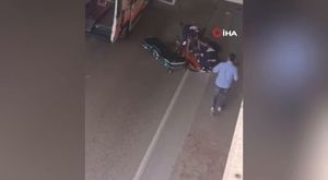 ‘Maytap’ kavgası kamerada