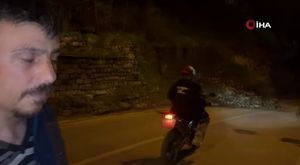 Bursa'da korkutan yangında alevler her yerden göründü