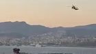 İzmir'de helikopterlerden zeybek gösterisi