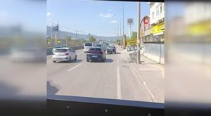 Kamyon şoförü ralli pilotunu aratmadı