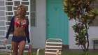Eva Mendes Shows Cleavage by The Pool - Stuck On You (2003)
