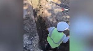 Bursa'da 10 katlı iş merkezi alev alev yandı
