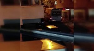 Bursa İznik'te yaşanan kaza güvenlik kamerasında!