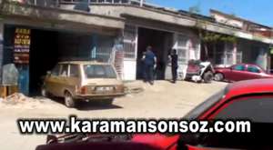 Karaman`da Silahlı Çatışma