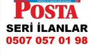 Posta Bugünkü Seri İlanlar 31 Aralık 2018 Pazartesi