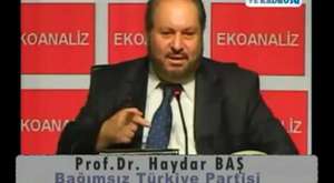 Prof.Dr.Haydar Baş'tan müthiş cevap.