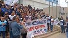 ÇİĞLİ BELEDİYESİ ÖNÜNDEKİ EYLEM 5.GÜNÜNDE