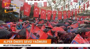 Düziçi Belediye Başkan Adayı Alper Öner`e Sevgi Yağmuru 