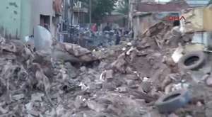 Teröristler, Nusaybin’de Kazdıkları Hendeklere 5 Ton Bomba Yerleştirmiş 