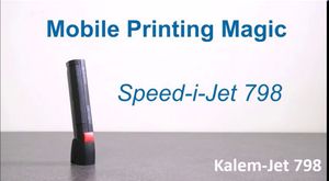 JetStamp taşınabilir inkjet kodlama makineleri