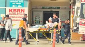 Futbol maçında taraflar bir birine girdi, polis havaya ateş açarak ayırdı