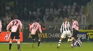 Juventus vs Palermo 1-0 İlk yarı
