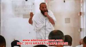 Hac 2015 Arafat Vakfe Duası