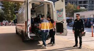 Bursa'da baba-oğula bıçaklı saldırı anı kameraya yansıdı