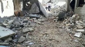 Syria - Warplanes Attack Homs City