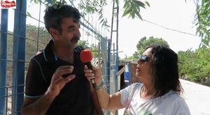 ŞERİFE BEKMAN ÇEŞME HAYVAN BARINAĞINDA 