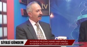 Rize Bayburt Dernek Başkanı Ali Cengiz 