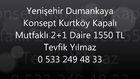1550 TL Kurtköy Emlakçısından Yenişehir Dumankaya Konsept Kurtköy Kapalı Mutfaklı 2+1 Daire