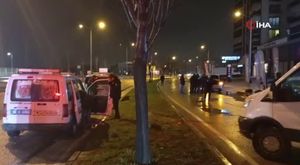 Marketin camını betan ile kırdılar