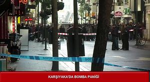 Karşıyaka'da bomba paniği