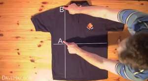 2 Dakikada Tişört Katlama 