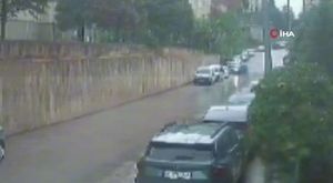 Deprem Bursa’da paniğe yol açtı.. Deprem anı kamerada
