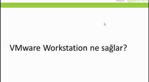 Vmware Workstation ile Sanal PC Oluşturma