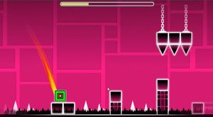 back on track geometry dash video games