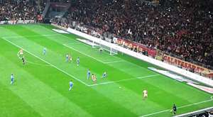 Elmander Golü Sonrası Tribün Şov (Galatasaray 3-1 fb) TT Arena [HD] [1080p]