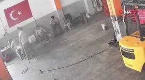 Silahlı ve bıçaklı kavga kamerada!