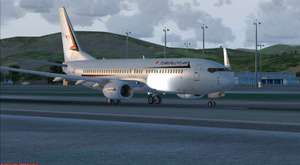 PMDG 737-800 NGX - TAKE OFF LTBA 35L - LANDING LTBJ 16L 