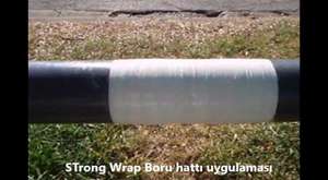Strong Wrap 4 bar basınç altında boru tamiri