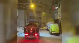 Falezlerden atlayan genç kadını imece usulü kurtardılar