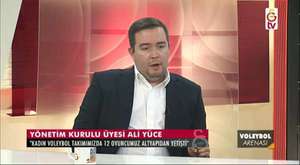 GSTV |  Galatasaray Yönetim Kurulu Üyesi Ali Yüce Voleybol Arenası`nda 