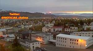 Misteriosa palla di fuoco nel cielo in Islanda. E' un UFO?